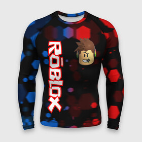 Мужской рашгард 3D с принтом ROBLOX. в городе Новоалтайск,  |  | game | gamer | logo | minecraft | roblox | simulator | игра | конструктор | лого | симулятор | строительство | фигура