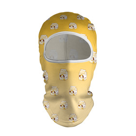 Балаклава 3D с принтом Chimmy juice в городе Новоалтайск, 100% полиэстер, ткань с особыми свойствами — Activecool | плотность 150–180 г/м2; хорошо тянется, но при этом сохраняет форму. Закрывает шею, вокруг отверстия для глаз кайма. Единый размер | bt21 | bts | chimmy | chimmy juice | бт21 | бтс