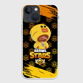 Чехол для iPhone 13 mini с принтом Brawl stars sally leon. в городе Новоалтайск,  |  | bea | bib | brawl stars | crow | el brown | leon | max | nita | sally leon | shark | акула | биа | биби | бравл старс | ворон | игра | леон | макс | нита | оборотень | салли леон | сэлли леон | шарк | эл браун