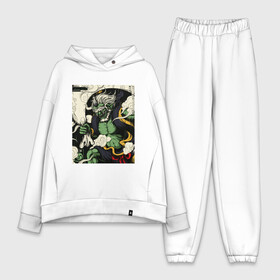 Женский костюм хлопок Oversize с принтом God of wind в городе Новоалтайск,  |  | art | demon | god | japan | monster | shinto | арт | бог | демон | иллюстрация | монстр | япония | японский