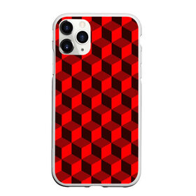 Чехол для iPhone 11 Pro Max матовый с принтом Кубики в городе Новоалтайск, Силикон |  | Тематика изображения на принте: геометрия | квадратики | квадраты | красная майка | красная футболка | красные квадраты | красные кубики | красные трусы | красные шорты | красный р | красный топ | красный чехол