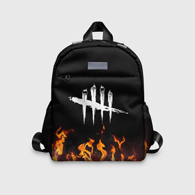 Детский рюкзак 3D с принтом DEAD BY DAYLIGHT в городе Новоалтайск, 100% полиэстер | лямки с регулируемой длиной, сверху петелька, чтобы рюкзак можно было повесить на вешалку. Основное отделение закрывается на молнию, как и внешний карман. Внутри дополнительный карман. По бокам два дополнительных кармашка | dbd | dead by daylight | survival horror | дбд | мертвы к рассвету