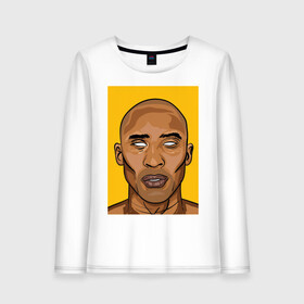 Женский лонгслив хлопок с принтом kobe 24 в городе Новоалтайск, 100% хлопок |  | black mamba | bryant | mamba | nba | streetball | баскетбол | брайант | браянт | кобе | стрибол | черная мамба