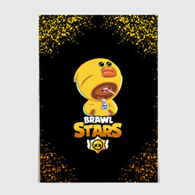 Постер с принтом Brawl stars sally leon. в городе Новоалтайск, 100% бумага
 | бумага, плотность 150 мг. Матовая, но за счет высокого коэффициента гладкости имеет небольшой блеск и дает на свету блики, но в отличии от глянцевой бумаги не покрыта лаком | bea | bib | brawl stars | crow | el brown | leon | max | nita | sally leon | shark | акула | биа | биби | бравл старс | ворон | игра | леон | макс | нита | оборотень | салли леон | сэлли леон | шарк | эл браун