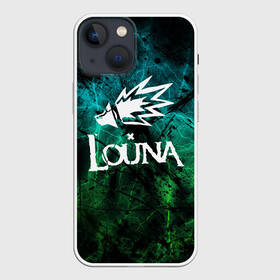Чехол для iPhone 13 mini с принтом Louna в городе Новоалтайск,  |  | louna | music | rock | геворкян | лу | луна | лусине | лусинэ | лусинэ геворкян | музыка | панк рок | рок | хард рок