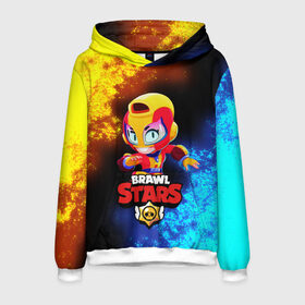 Мужская толстовка 3D с принтом Brawl Stars MAX в городе Новоалтайск, 100% полиэстер | двухслойный капюшон со шнурком для регулировки, мягкие манжеты на рукавах и по низу толстовки, спереди карман-кенгуру с мягким внутренним слоем. | brawl | brawl stars | crow | leon | sally | shark | stars | акула | бравл | бравл старс | браво старс | игра | компьютерная | кров | леон | леон акула | онлайн | старс | шарк