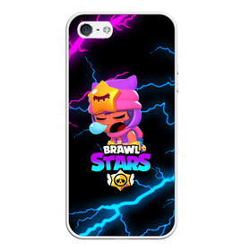 Чехол для iPhone 5/5S матовый с принтом BRAWL STARS SANDY в городе Новоалтайск, Силикон | Область печати: задняя сторона чехла, без боковых панелей | 8 bit | 8 бит | bibi | brawl stars | crow | el brown | leon | leon shark | max | mr.p | sally leon | sandy | shark | stars | tara | virus | werewolf | акула | биби | вирус | ворон | леон | оборотень | пингвин