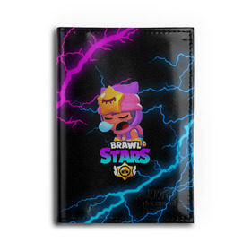Обложка для автодокументов с принтом BRAWL STARS SANDY в городе Новоалтайск, натуральная кожа |  размер 19,9*13 см; внутри 4 больших “конверта” для документов и один маленький отдел — туда идеально встанут права | Тематика изображения на принте: 8 bit | 8 бит | bibi | brawl stars | crow | el brown | leon | leon shark | max | mr.p | sally leon | sandy | shark | stars | tara | virus | werewolf | акула | биби | вирус | ворон | леон | оборотень | пингвин