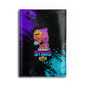 Обложка для автодокументов с принтом BRAWL STARS SANDY в городе Новоалтайск, натуральная кожа |  размер 19,9*13 см; внутри 4 больших “конверта” для документов и один маленький отдел — туда идеально встанут права | Тематика изображения на принте: 8 bit | 8 бит | bibi | brawl stars | crow | el brown | leon | leon shark | max | mr.p | sally leon | sandy | shark | stars | tara | virus | werewolf | акула | биби | вирус | ворон | леон | оборотень | пингвин