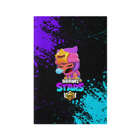 Обложка для паспорта матовая кожа с принтом BRAWL STARS SANDY в городе Новоалтайск, натуральная матовая кожа | размер 19,3 х 13,7 см; прозрачные пластиковые крепления | 8 bit | 8 бит | bibi | brawl stars | crow | el brown | leon | leon shark | max | mr.p | sally leon | sandy | shark | stars | tara | virus | werewolf | акула | биби | вирус | ворон | леон | оборотень | пингвин