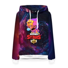 Женская толстовка 3D с принтом BRAWL STARS SANDY в городе Новоалтайск, 100% полиэстер  | двухслойный капюшон со шнурком для регулировки, мягкие манжеты на рукавах и по низу толстовки, спереди карман-кенгуру с мягким внутренним слоем. | 8 bit | 8 бит | bibi | brawl stars | crow | el brown | leon | leon shark | max | mr.p | sally leon | sandy | shark | stars | tara | virus | werewolf | акула | биби | вирус | ворон | леон | оборотень | пингвин