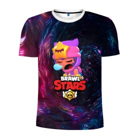 Мужская футболка 3D спортивная с принтом BRAWL STARS SANDY в городе Новоалтайск, 100% полиэстер с улучшенными характеристиками | приталенный силуэт, круглая горловина, широкие плечи, сужается к линии бедра | 8 bit | 8 бит | bibi | brawl stars | crow | el brown | leon | leon shark | max | mr.p | sally leon | sandy | shark | stars | tara | virus | werewolf | акула | биби | вирус | ворон | леон | оборотень | пингвин