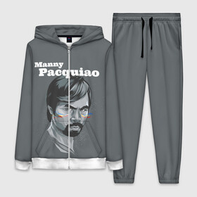 Женский костюм 3D с принтом Manny Pacquiao в городе Новоалтайск,  |  | Тематика изображения на принте: manny pacquiao | pac man | pacquiao | бокс | мэнни пакьяо | пакьяо