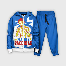 Детский костюм 3D с принтом Manny Pacquiao в городе Новоалтайск,  |  | Тематика изображения на принте: manny pacquiao | pac man | pacquiao | бокс | мэнни пакьяо | пакьяо