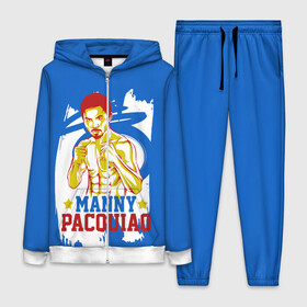 Женский костюм 3D с принтом Manny Pacquiao в городе Новоалтайск,  |  | Тематика изображения на принте: manny pacquiao | pac man | pacquiao | бокс | мэнни пакьяо | пакьяо