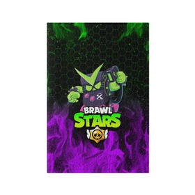Обложка для паспорта матовая кожа BRAWL STARS VIRUS 8-BIT: в городе Новоалтайск, натуральная матовая кожа | размер 19,3 х 13,7 см; прозрачные пластиковые крепления | 8 bit | 8 бит | bibi | brawl stars | crow | el brown | leon | leon shark | max | mr.p | sally leon | shark | stars | tara | virus | werewolf | акула | биби | вирус | ворон | леон | оборотень | пингвин