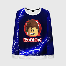 Мужской свитшот 3D с принтом ROBLOX | РОБЛОКС (Z) в городе Новоалтайск, 100% полиэстер с мягким внутренним слоем | круглый вырез горловины, мягкая резинка на манжетах и поясе, свободная посадка по фигуре | game | gamer | logo | minecraft | roblox | simulator | игра | конструктор | лого | майнкрафт | симулятор | строительство | фигура