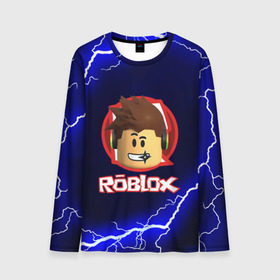 Мужской лонгслив 3D с принтом ROBLOX | РОБЛОКС (Z) в городе Новоалтайск, 100% полиэстер | длинные рукава, круглый вырез горловины, полуприлегающий силуэт | game | gamer | logo | minecraft | roblox | simulator | игра | конструктор | лого | майнкрафт | симулятор | строительство | фигура