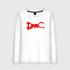Женский лонгслив хлопок с принтом DMC (НА СПИНЕ) в городе Новоалтайск, 100% хлопок |  | dante | devil may cry | devil may cry 5 | dmc | game | hell | play | sword | ад | данте | игры | меч