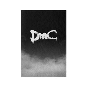 Обложка для паспорта матовая кожа с принтом DEVIL MAY CRY (DMC) в городе Новоалтайск, натуральная матовая кожа | размер 19,3 х 13,7 см; прозрачные пластиковые крепления | 