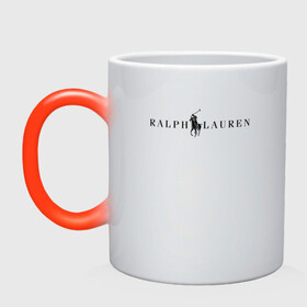Кружка хамелеон с принтом Ralph Lauren в городе Новоалтайск, керамика | меняет цвет при нагревании, емкость 330 мл | Тематика изображения на принте: ralph lauren | богато | бренд | всадник | дорого | крикет | лаурен | лошадь | минимализм | поло | премиум | ральф | ральфлаурен | свитшот | тренд | футболка