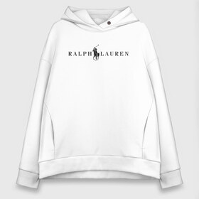 Женское худи Oversize хлопок с принтом Ralph Lauren в городе Новоалтайск, френч-терри — 70% хлопок, 30% полиэстер. Мягкий теплый начес внутри —100% хлопок | боковые карманы, эластичные манжеты и нижняя кромка, капюшон на магнитной кнопке | Тематика изображения на принте: ralph lauren | богато | бренд | всадник | дорого | крикет | лаурен | лошадь | минимализм | поло | премиум | ральф | ральфлаурен | свитшот | тренд | футболка