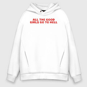 Мужское худи Oversize хлопок с принтом BILLIE EILISH RED в городе Новоалтайск, френч-терри — 70% хлопок, 30% полиэстер. Мягкий теплый начес внутри —100% хлопок | боковые карманы, эластичные манжеты и нижняя кромка, капюшон на магнитной кнопке | Тематика изображения на принте: bad guy | billie eilish | music | ocean eyes | pop | билли айлиш | билли эйлиш | девушка | музыка