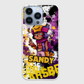 Чехол для iPhone 13 Pro с принтом Brawl Stars Sandy в городе Новоалтайск,  |  | brawl | brawl stars | leon | sandy | stars | бравл старс | брол старс | игра | леон | мобильная игра | мобильные игры | сэнди