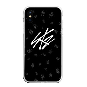 Чехол для iPhone XS Max матовый с принтом Stray Kids в городе Новоалтайск, Силикон | Область печати: задняя сторона чехла, без боковых панелей | Тематика изображения на принте: bang chan | changbin | han | hyunjin | k pop | korean pop | lee felix | lee know | seungmin | skz | stray kids | бэнг чан | ли ноу | ли феликс | скз | стрей кидс | хан | хёнджин | чана | чангбин