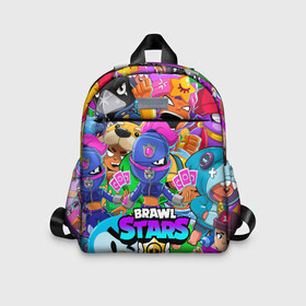 Детский рюкзак 3D с принтом BRAWL STARS TARA в городе Новоалтайск, 100% полиэстер | лямки с регулируемой длиной, сверху петелька, чтобы рюкзак можно было повесить на вешалку. Основное отделение закрывается на молнию, как и внешний карман. Внутри дополнительный карман. По бокам два дополнительных кармашка | 8 bit | 8 бит | bibi | brawl stars | crow | el brown | leon | leon shark | max | mr.p | sally leon | shark | stars | virus | werewolf | акула | биби | вирус | ворон | леон | оборотень | пингвин