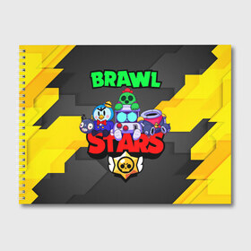 Альбом для рисования с принтом BRAWL STARS 2020 в городе Новоалтайск, 100% бумага
 | матовая бумага, плотность 200 мг. | 8 | 8bit | bit | brawl | brawlstars | crow | leon | leonskin | max | mr p | sally | virus | бит | бравл | звезды | игра | космо | леон | макс | мультик | пламя | робот | старc | старз