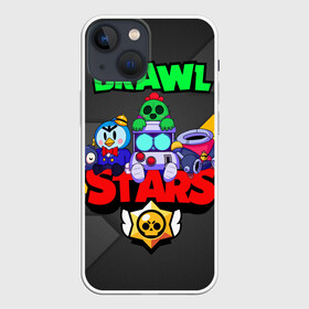 Чехол для iPhone 13 mini с принтом BRAWL STARS | 2020 в городе Новоалтайск,  |  | 8 | 8bit | bit | brawl | brawlstars | crow | leon | leonskin | max | mr p | sally | virus | бит | бравл | звезды | игра | космо | леон | макс | мультик | пламя | робот | старc | старз