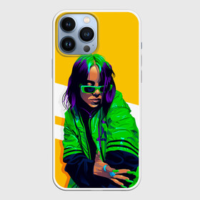 Чехол для iPhone 13 Pro Max с принтом Green Eilish в городе Новоалтайск,  |  | bad guy | billie eilish | music | ocean eyes | pop | билли айлиш | билли эйлиш | девушка | музыка