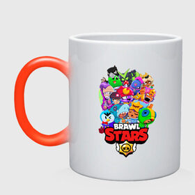 Кружка хамелеон с принтом BRAWL STARS в городе Новоалтайск, керамика | меняет цвет при нагревании, емкость 330 мл | Тематика изображения на принте: 8 bit | 8 бит | bibi | brawl stars | crow | el brown | leon | leon shark | max | mr.p | sally leon | shark | stars | virus | werewolf | акула | биби | вирус | ворон | леон | оборотень | пингвин