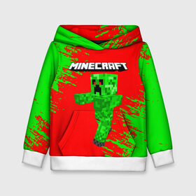 Детская толстовка 3D с принтом MINECRAFT. в городе Новоалтайск, 100% полиэстер | двухслойный капюшон со шнурком для регулировки, мягкие манжеты на рукавах и по низу толстовки, спереди карман-кенгуру с мягким внутренним слоем | Тематика изображения на принте: craft | game | mine | minecraft | minecraftmemories | pixel | twitter | игра | майнкрафт | маркус перссон | пиксель | ремесло | шахта