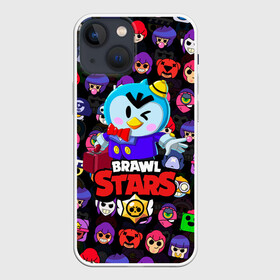 Чехол для iPhone 13 mini с принтом BRAWL STARS  MR.P в городе Новоалтайск,  |  | 8 bit | 8 бит | bibi | brawl stars | crow | el brown | leon | leon shark | max | mr.p | sally leon | shark | stars | virus | werewolf | акула | биби | вирус | ворон | леон | оборотень | пингвин