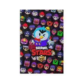 Обложка для паспорта матовая кожа с принтом BRAWL STARS MR.P в городе Новоалтайск, натуральная матовая кожа | размер 19,3 х 13,7 см; прозрачные пластиковые крепления | Тематика изображения на принте: 8 bit | 8 бит | bibi | brawl stars | crow | el brown | leon | leon shark | max | mr.p | sally leon | shark | stars | virus | werewolf | акула | биби | вирус | ворон | леон | оборотень | пингвин