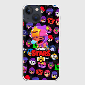 Чехол для iPhone 13 mini с принтом BRAWL STARS SANDY в городе Новоалтайск,  |  | 8 bit | 8 бит | bibi | brawl stars | crow | el brown | leon | leon shark | max | mr.p | sally leon | shark | stars | virus | werewolf | акула | биби | вирус | ворон | леон | оборотень | пингвин