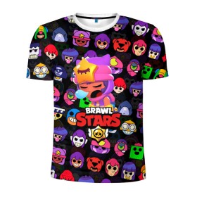 Мужская футболка 3D спортивная с принтом BRAWL STARS SANDY в городе Новоалтайск, 100% полиэстер с улучшенными характеристиками | приталенный силуэт, круглая горловина, широкие плечи, сужается к линии бедра | Тематика изображения на принте: 8 bit | 8 бит | bibi | brawl stars | crow | el brown | leon | leon shark | max | mr.p | sally leon | shark | stars | virus | werewolf | акула | биби | вирус | ворон | леон | оборотень | пингвин