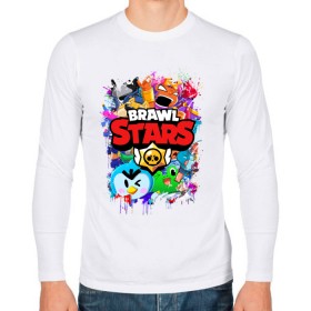 Мужской лонгслив хлопок с принтом BRAWL STARS в городе Новоалтайск, 100% хлопок |  | 8 bit | 8 бит | bibi | brawl stars | crow | el brown | leon | leon shark | max | mr.p | sally leon | shark | stars | virus | werewolf | акула | биби | вирус | ворон | леон | оборотень | пингвин