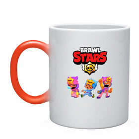 Кружка хамелеон с принтом BRAWL STARS в городе Новоалтайск, керамика | меняет цвет при нагревании, емкость 330 мл | Тематика изображения на принте: 8 bit | 8 бит | bibi | brawl stars | crow | el brown | leon | leon shark | max | mr.p | sally leon | shark | stars | virus | werewolf | акула | биби | вирус | ворон | леон | оборотень | пингвин