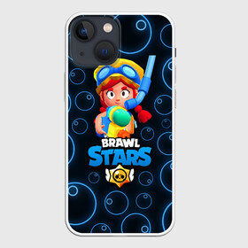 Чехол для iPhone 13 mini с принтом Brawl Stars Summer Jessie в городе Новоалтайск,  |  | 8 бит | bea | bo | brawl stars | brock | crow | darryl | dynamike | frank | gt max | gt макс | max | mortis | sally leon | sally ле | sandy | shark leon | spike | virus 8 bit | акула леон | беа | бо | бравл старс | брок | джесси | динамайк
