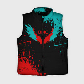 Женский жилет утепленный 3D с принтом DMC в городе Новоалтайск,  |  | devil may cry | dmc | v | девил май край | девил май край игра