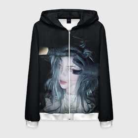 Мужская толстовка 3D на молнии с принтом BILLIE EILISH в городе Новоалтайск, 100% полиэстер | длина до линии бедра, манжеты и пояс оформлены мягкой тканевой резинкой, двухслойный капюшон со шнурком для регулировки, спереди молния, по бокам два кармана | bad guy | billie eilish | music | ocean eyes | pop | билли айлиш | билли эйлиш | девушка | музыка