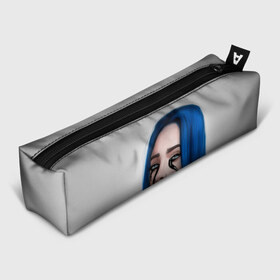 Пенал 3D с принтом BILLIE EILISH в городе Новоалтайск, 100% полиэстер | плотная ткань, застежка на молнии | bad guy | billie eilish | music | ocean eyes | pop | билли айлиш | билли эйлиш | девушка | музыка