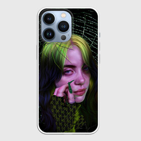 Чехол для iPhone 13 Pro с принтом ПАУТИНА в городе Новоалтайск,  |  | Тематика изображения на принте: bad guy | billie eilish | music | ocean eyes | pop | билли айлиш | билли эйлиш | девушка | музыка