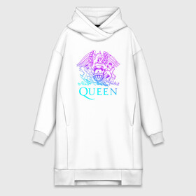 Платье-худи хлопок с принтом QUEEN | КВИН (Z) в городе Новоалтайск,  |  | queen | rock | брайан мэи | группа queen | группа квин | джон дикон | квин | королева | король | роджер тейлор | рок | фредди меркьюри