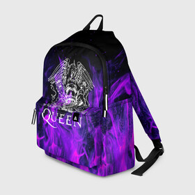 Рюкзак 3D с принтом QUEEN в городе Новоалтайск, 100% полиэстер | лямки с регулируемой длиной, сверху петелька, чтобы рюкзак можно было повесить на вешалку. Основное отделение закрывается на молнию, как и внешний карман. Внутри два дополнительных кармана, один из которых закрывается на молнию. По бокам два дополнительных кармашка | queen | rock | брайан мэи | группа queen | группа квин | джон дикон | квин | королева | король | роджер тейлор | рок | фредди меркьюри