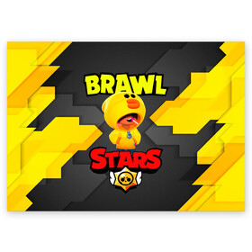 Поздравительная открытка с принтом BRAWL STARS SALLY LEON в городе Новоалтайск, 100% бумага | плотность бумаги 280 г/м2, матовая, на обратной стороне линовка и место для марки
 | 8 | 8bit | bit | brawl | brawlstars | crow | leon | leonskin | max | mr p | sally | virus | бит | бравл | звезды | игра | леон | макс | мультик | пламя | робот | старc | старз