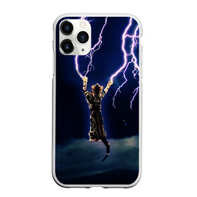 Чехол для iPhone 11 Pro Max матовый с принтом ГРОЗНЫЙ КОШАК в городе Новоалтайск, Силикон |  | cat | гроза | грозный кошак | животное | кот | кот с молниями | котик | котик и гроза | котэ